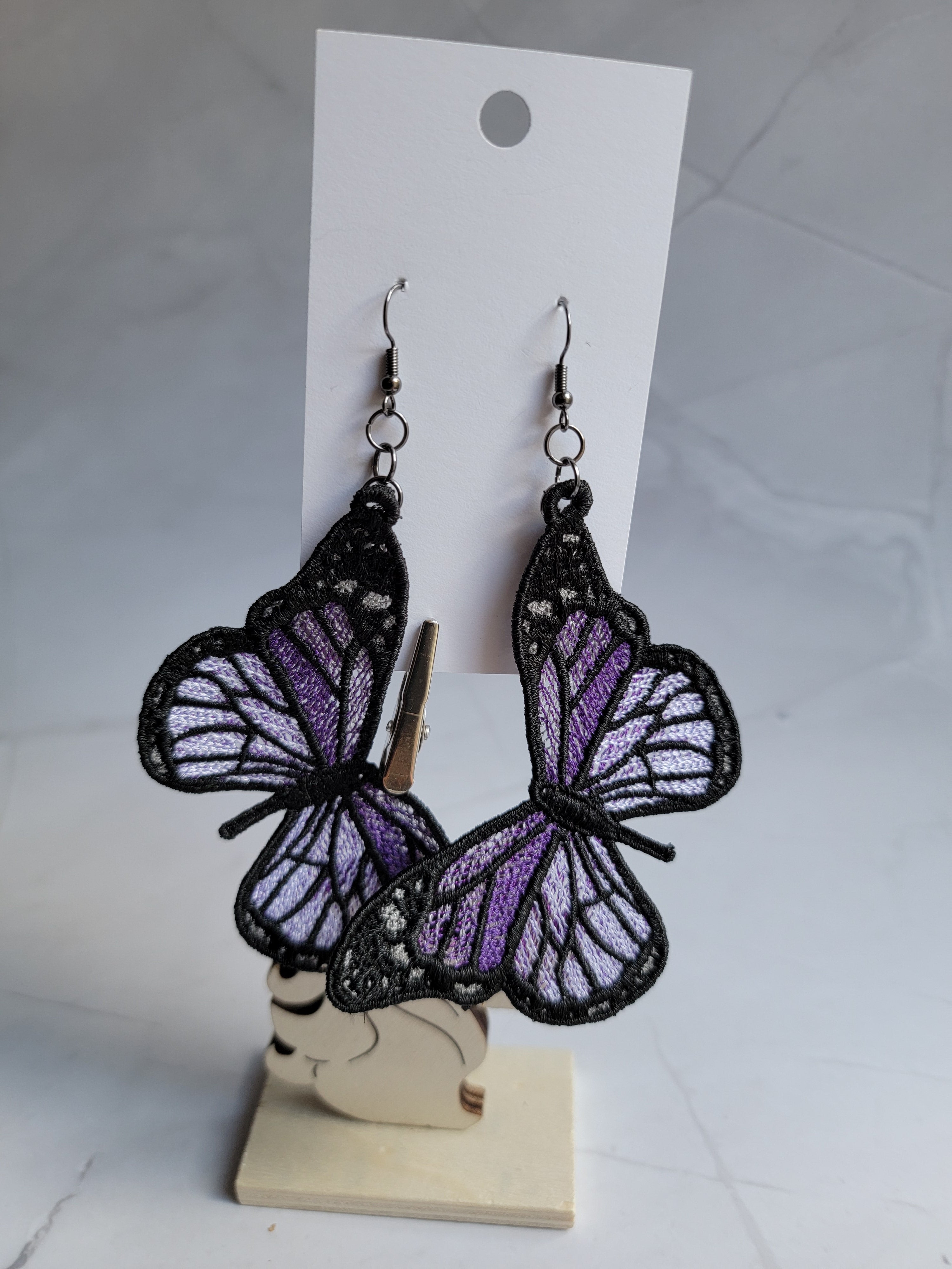 Asymmetrical Butterfly Crystal Drop and Dangle Party Earring – Neshe  Fashion Jewelry